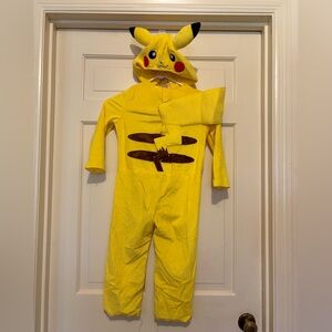 Pokemon pikachu 3T 4T holiday party fun cartoon kids Halloween play fun costume